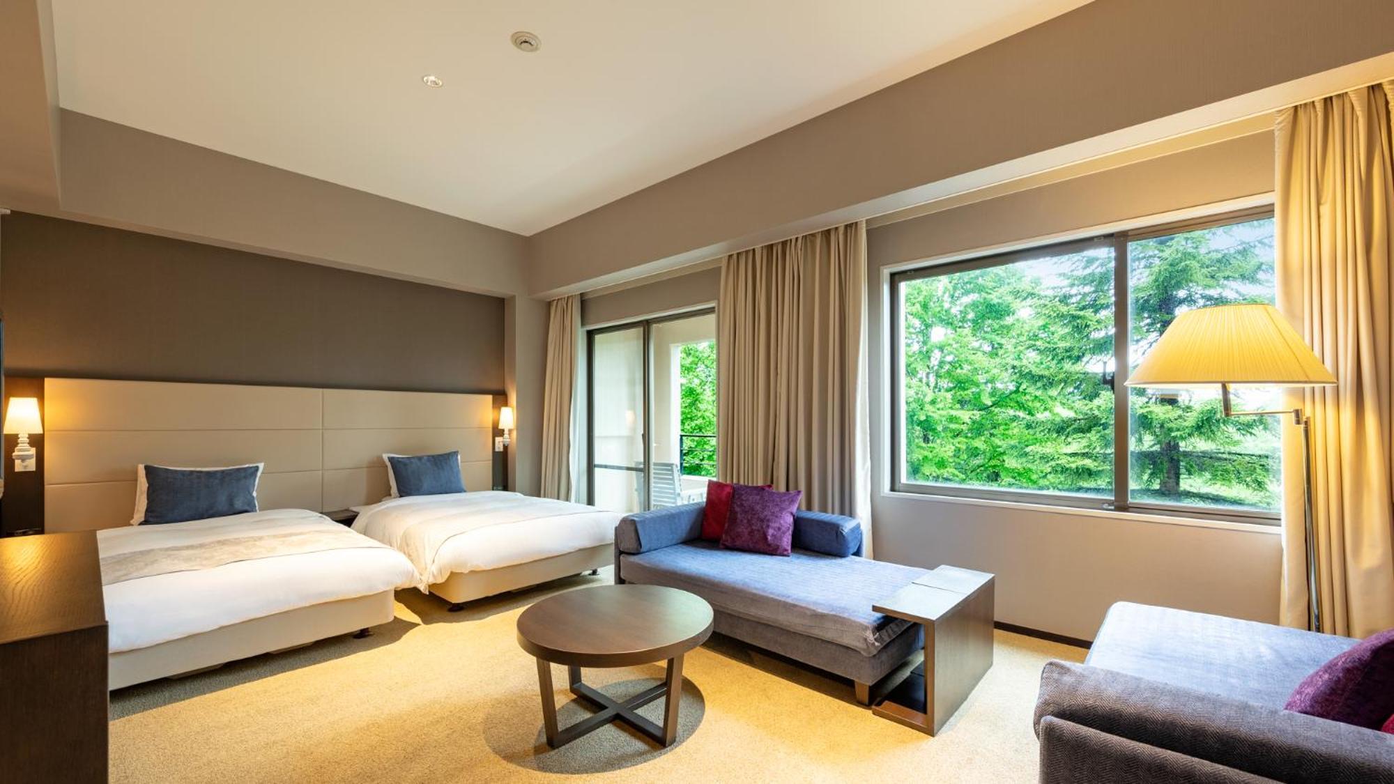 En Resort Grandeco Hotel Kitashiobara Rum bild